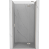 Mexen Mist-H svängbara duschdörrar höger 100 cm, transparent, borstad nickel - 8A5-100-000-97-00-P