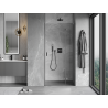 Mexen Mist-H L porte de douche pivotante droite 105 cm, transparente, gris canon brossé - 8A5L-105-000-66-00-P