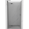 Mexen Mist-H L drzwi prysznicowe uchylne lewe 100 cm, transparent, gun metal - 8A5L-100-000-95-00-L