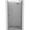 Mexen Mist-H L drzwi prysznicowe uchylne prawe 120 cm, transparent, gun metal - 8A5L-120-000-95-00-P