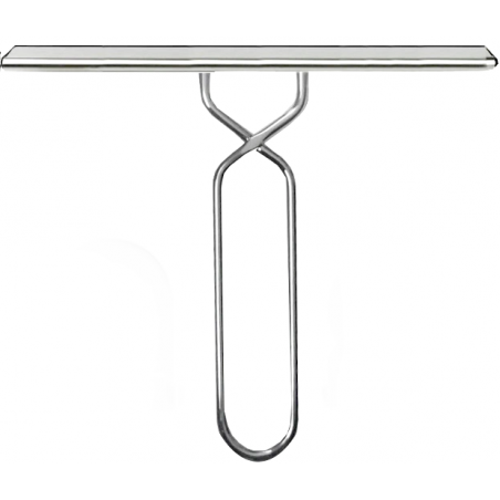 Mexen escobilla para agua con mango, cromo - 79942-26