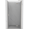 Mexen Mist-H L drzwi prysznicowe uchylne prawe 120 cm, transparent, nikiel szczotkowany - 8A5L-120-000-97-00-P