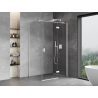 Mexen Mist-H T cabina doccia con apertura a destra 85 x 90 cm, trasparente, bianca - 8A5T-085-090-20-00-P