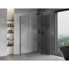 Mexen Mist-H T desna stran kopalniške kabine 120 x 70 cm, prozorna, brušeno siva - 8A5T-120-070-66-00-P