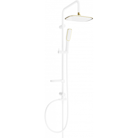 Mexen X49 colonna doccia, bianco/oro - 798494991-25