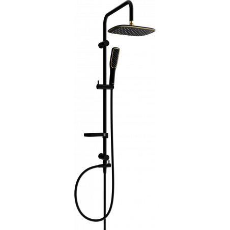 Mexen X49 colonna doccia, nero/oro - 798494991-75