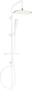 Mexen T49 duschkolumn, vit/guld - 798494993-25