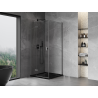 Mexen Mist-H T kabina prysznicowa uchylna lewa 95 x 95 cm, transparent, gun metal - 8A5T-095-095-95-00-L
