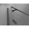 Mexen Mist-H T prha tuš kabina desna 105 x 80 cm, prosojna, gun metal - 8A5T-105-080-95-00-P