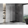 Mexen Mist-H T kabina prysznicowa uchylna prawa 85 x 85 cm, transparent, gun metal - 8A5T-085-085-95-00-P