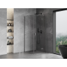 Mexen Mist-H T kabina prysznicowa uchylna prawa 85 x 85 cm, transparent, gun metal - 8A5T-085-085-95-00-P