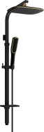 Mexen Q49 columna de ducha, negro/dorado - 798494995-75