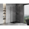 Mexen Mist-H T suihkukulma oikea saranaovi 120 x 120 cm, läpinäkyvä, gun metal - 8A5T-120-120-95-00-P