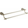 Mexen Estela perchero de toalla doble, dorado - 7011525-50