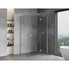 Mexen Mist-H T cabine de douche pivotante gauche 70 x 70 cm, transparent, chrome - 8A5T-070-070-01-00-L