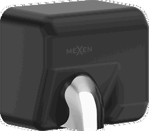 Mexen Avero kätekuivati, 2300 W, must matt - 70K100-70