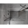 Mexen Mist-H Duo kabina prysznicowa uchylna lewa 100 x 80 cm, transparent, gun metal - 8A5-100L-080P-95-00