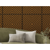 Mexen Linea 01 akustična stenska plošča 60 x 60 cm (4kos.), filc 9 mm, tehnični furnir, Naravni Hrast - S110-60607-01-042