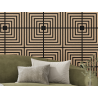 Mexen Linea 02 panel ścienny akustyczny 60 x 60 cm (4szt.), filc 9 mm, fornir techniczny, Bielony Dąb - S110-60607-02-040