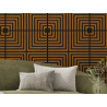 Mexen Linea 02 panel ścienny akustyczny 60 x 60 cm (4szt.), filc 9 mm, fornir techniczny, Dąb Natural - S110-60607-02-042
