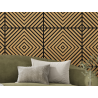 Mexen Linea 03 akustična stenska plošča 60 x 60 cm (4 kos), filc 9 mm, tehnični furnir, Classic hrast - S110-60607-03-041