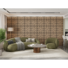 Mexen Linea 05 panel ścienny akustyczny 60 x 60 cm (4szt.), filc 9 mm, fornir techniczny, Bielony Dąb - S110-60607-05-040
