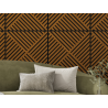 Mexen Linea 08 panel ścienny akustyczny 60 x 60 cm (4szt.), filc 9 mm, fornir techniczny, Dąb Natural - S110-60607-08-042
