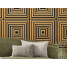Mexen Linea 13 akustična stenska plošča 60 x 60 cm (4 kosi), filc 9 mm, tehnični furnir, Classic hrast - S110-60607-13-041