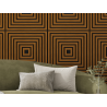 Mexen Linea 13 panel ścienny akustyczny 60 x 60 cm (4szt.), filc 9 mm, fornir techniczny, Dąb Natural - S110-60607-13-042