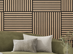 Mexen Linea 15 ακουστικό πάνελ τοίχου 60 x 60 cm (4 τεμ.), τσόχα 9 mm, τεχνικό