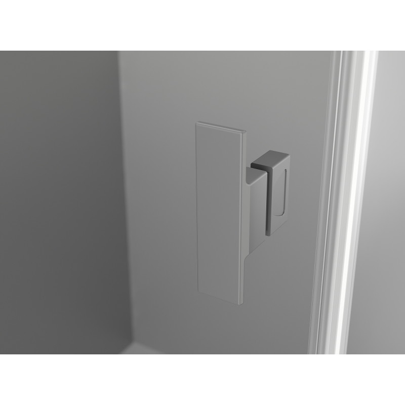 Mexen Mist-H Duo cabine de douche pliante 70 x 70 cm, transparent, chrome - 8A5-070L-070P-01-00