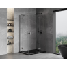 Mexen Mist-H Duo cabine de douche pliante 70 x 70 cm, transparent, chrome - 8A5-070L-070P-01-00