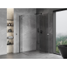 Mexen Mist-H Duo svängbar duschkabin höger 80 x 115 cm, transparent, gun metal - 8A5-080L-115P-95-00