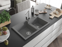 Mexen Tomas Granitspulltwo-autokitchenopmat Rita, gro - 6516-71-670300-00