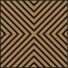 Mexen Linea 01 panel ścienny akustyczny 60 x 60 cm (4szt.), filc 9 mm, fornir techniczny, Dąb Classic - S110-60607-01-041