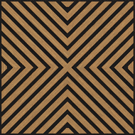 Mexen Linea 01 akustisk väggpanel 60 x 60 cm (4 st.), filt 9 mm, teknisk faner, Ek Classic - S110-60607-01-041