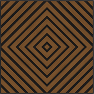 Mexen Linea 03 akoestisch wandpaneel 60 x 60 cm (4st.), vilt 9 mm, technische fineer, Natuurlijk Eiken - S110-60607-03-042