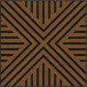 Mexen Linea 05 panel ścienny akustyczny 60 x 60 cm (4szt.), filc 9 mm, fornir techniczny, Dąb Natural - S110-60607-05-042