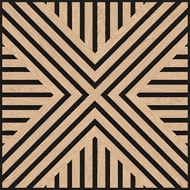Mexen Linea 06 panel ścienny akustyczny 60 x 60 cm (4szt.), filc 9 mm, fornir techniczny, Bielony Dąb - S110-60607-06-040