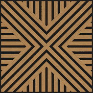 Mexen Linea 06 panel ścienny akustyczny 60 x 60 cm (4szt.), filc 9 mm, fornir techniczny, Dąb Classic - S110-60607-06-041