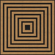 Mexen Linea 13 panel ścienny akustyczny 60 x 60 cm (4szt.), filc 9 mm, fornir techniczny, Dąb Classic - S110-60607-13-041