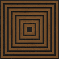 Mexen Linea 13 panel ścienny akustyczny 60 x 60 cm (4szt.), filc 9 mm, fornir techniczny, Dąb Natural - S110-60607-13-042