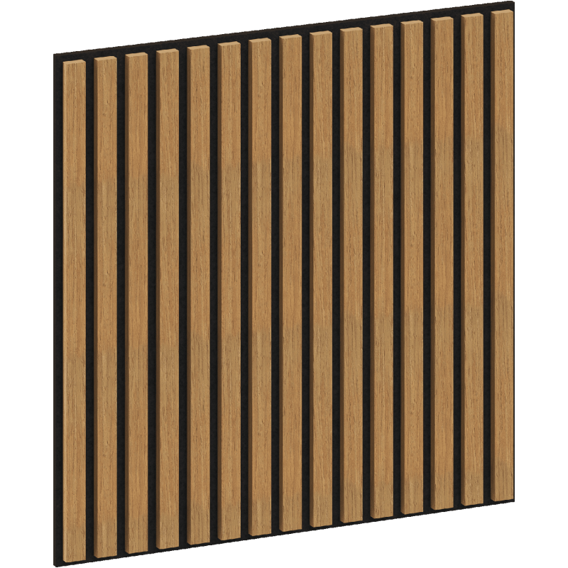 Mexen Linea 15 panel ścienny akustyczny 60 x 60 cm (4szt.), filc 9 mm, fornir techniczny, Dąb Classic - S110-60607-15-041