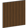 Mexen Linea 15 akustiskais sienas panelis 60 x 60 cm (4 gab.), filcs 9 mm, tehniskais finieris, Dabīgais Ozols