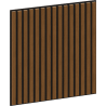 Mexen Linea 15 panel ścienny akustyczny 60 x 60 cm (4szt.), filc 9 mm, fornir techniczny, Dąb Natural - S110-60607-15-042