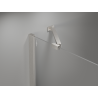 Mexen Mist-H Duo cabina de ducha abatible 70 x 70 cm, transparente, cromo - 8A5-070L-070P-01-00