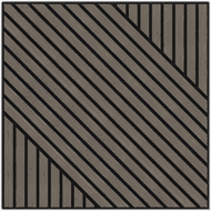 Mexen Linea 26 panel ścienny akustyczny 60 x 60 cm (4szt.), filc 9 mm, fornir techniczny, Szary Dąb - S110-60607-26-043