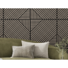 Mexen Linea 26 panel ścienny akustyczny 60 x 60 cm (4szt.), filc 9 mm, fornir techniczny, Szary Dąb - S110-60607-26-043