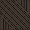 Mexen Linea 26 panel ścienny akustyczny 60 x 60 cm (4szt.), filc 9 mm, fornir techniczny, Dąb Mocca - S110-60607-26-045