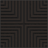 Mexen Linea 02 akustični stenski panel 60 x 60 cm (4 kos), 9 mm filc, tehnični furnir, Črni Hrast - S110-60607-02-046